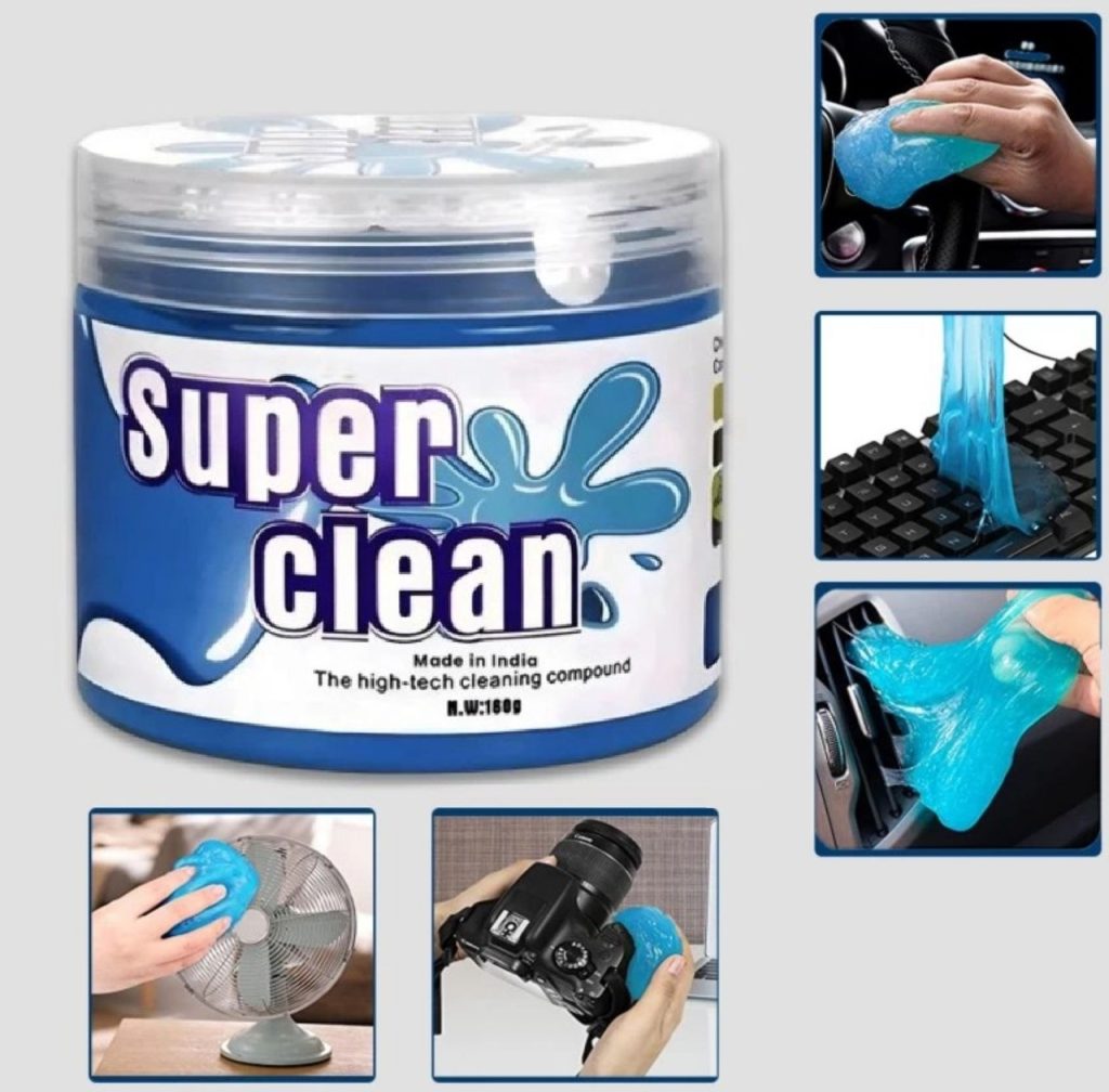 Super Clean Gel - Multipurpose Dust Cleaning Gel for Car, Keyboard & Home