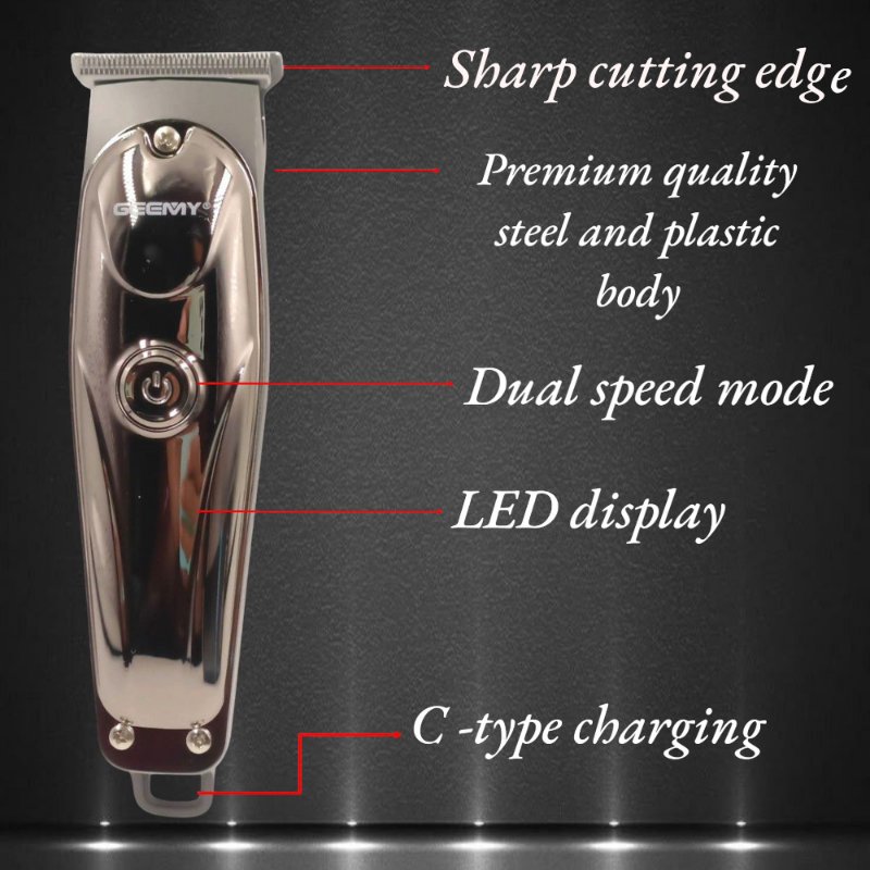 Geemy GM 6710 Hair Trimmer "Multi-Purpose Trimmer – Ideal for Beard, Hair & Styling | For Men & Women"
