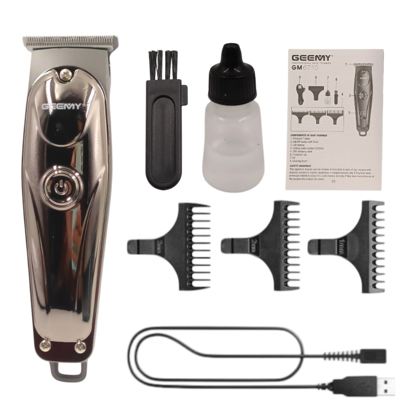 Geemy GM 6710 Hair Trimmer "Multi-Purpose Trimmer – Ideal for Beard, Hair & Styling | For Men & Women"
